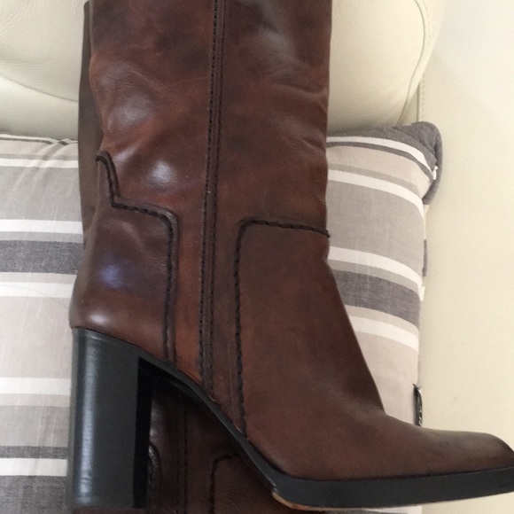 Enzo Angolini brown boots Sz 37.5 - Picture 4 of 8